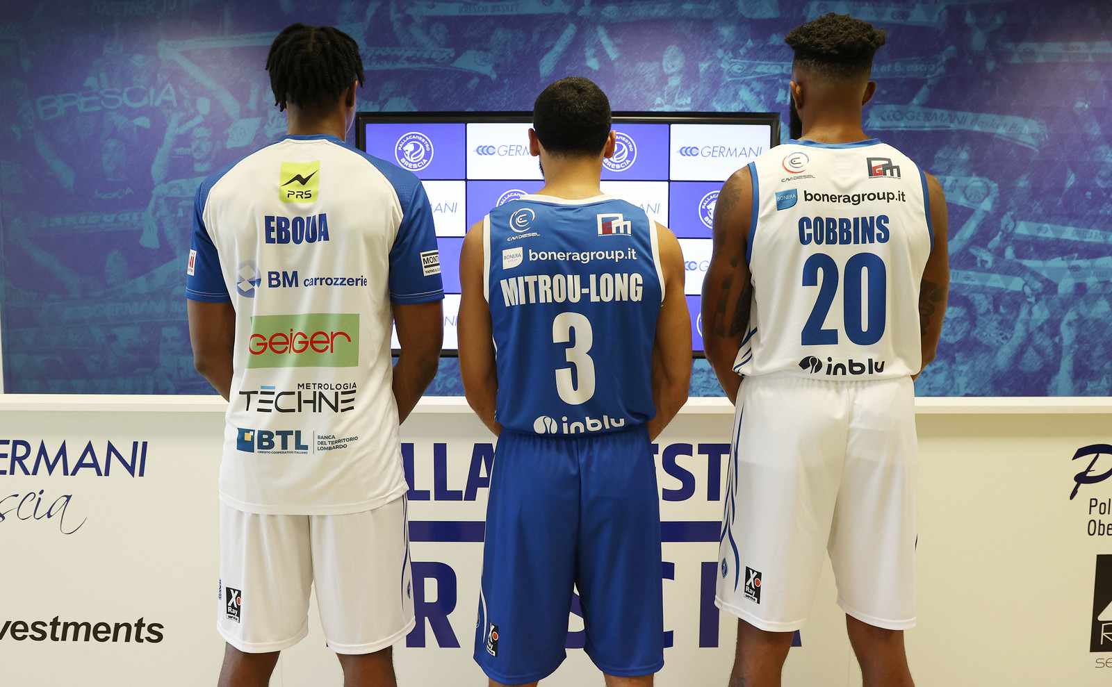 Le maglie del campionato Basket Brescia Leonessa